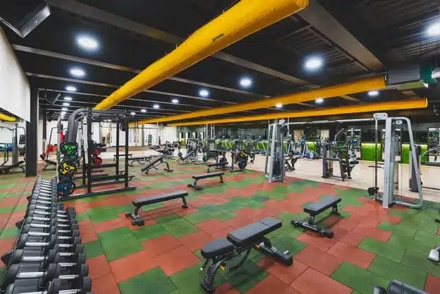 Lotus Sports and Fitness – interior design project by Vismit Architects