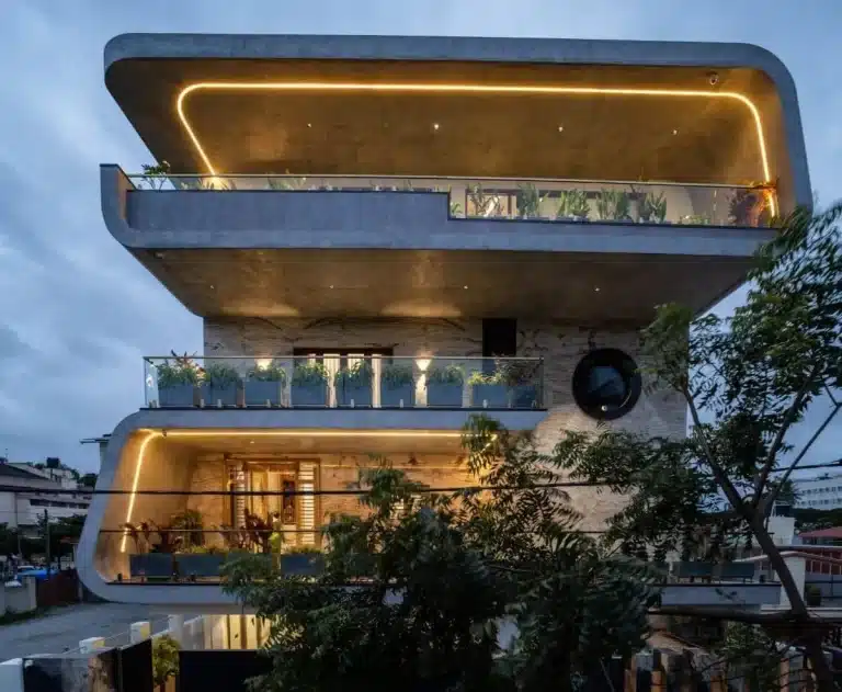 House of Curves – interior design project by Vismit Architects